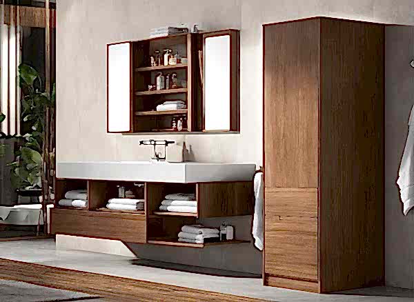 Lüks Banyo Dolabı Modelleri